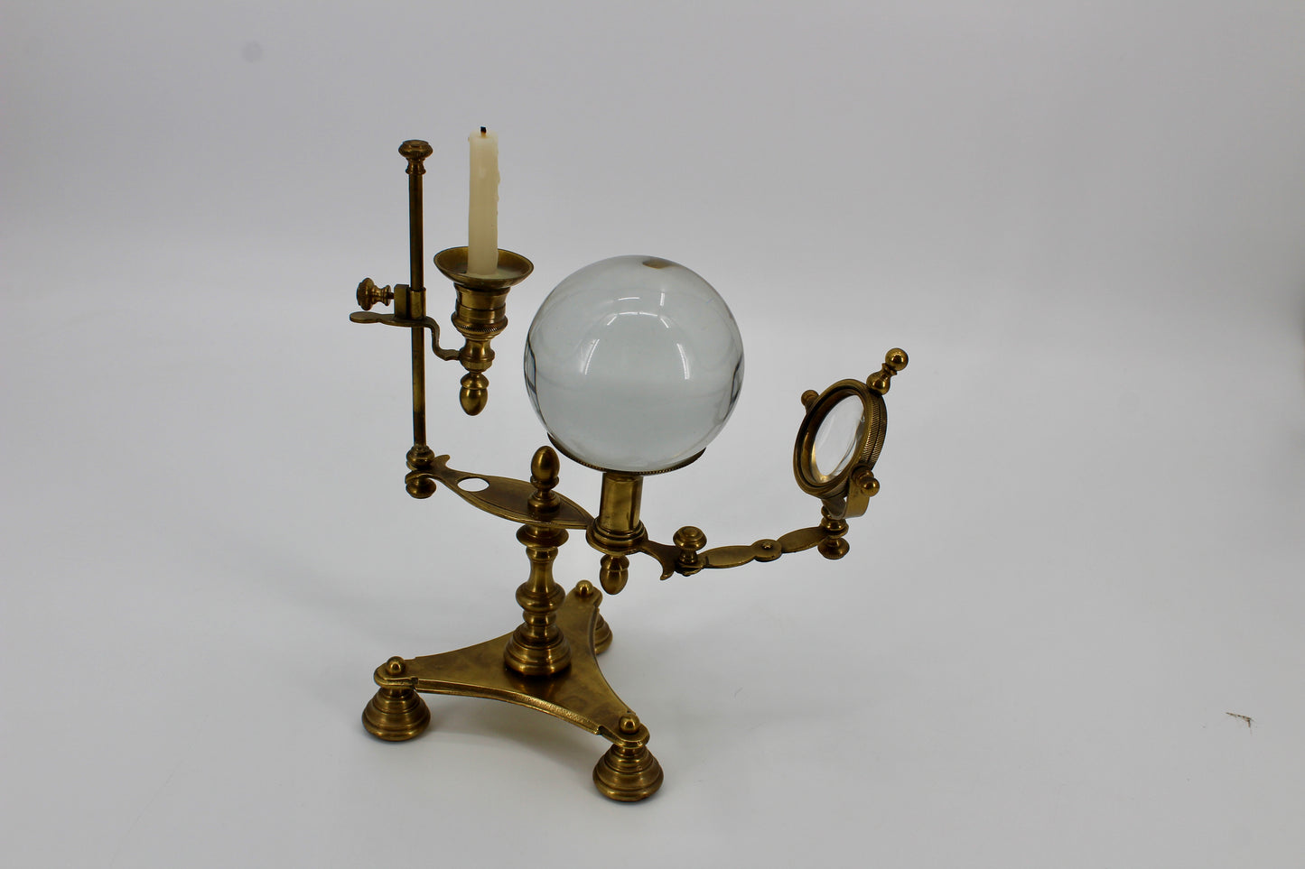 Antique Microscope Lamp
