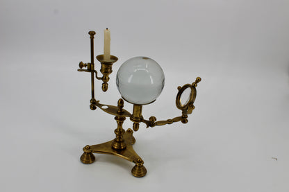 Antique Microscope Lamp