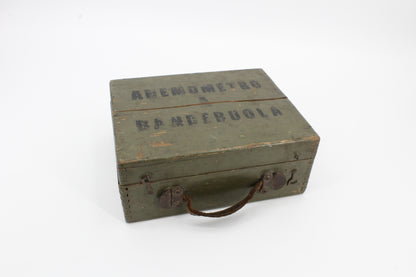 WWII Pendulum Anemometer by Daloz (Boxed Set)