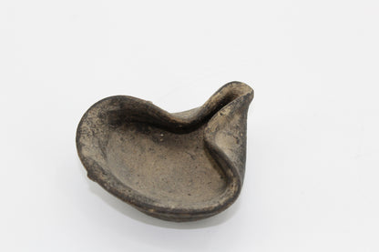 Primitive Cappadocian Terracotta  Oil Lamp