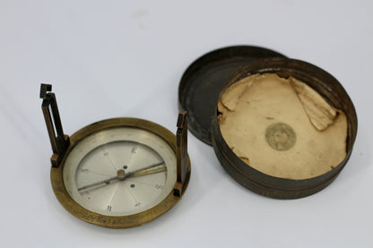 Antique Suspension Surveyors Compass, c.1900