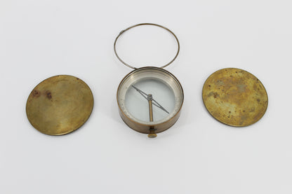 1870's Brass Miners' Ring Dial by W & L.E. Gurley