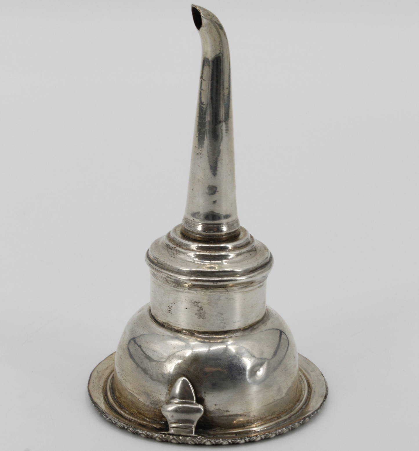 English Silver Wine Funnel, c.1800-1810