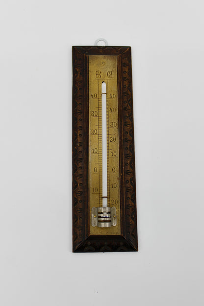 European Mercury Thermometer (Réaumur/Celsius)