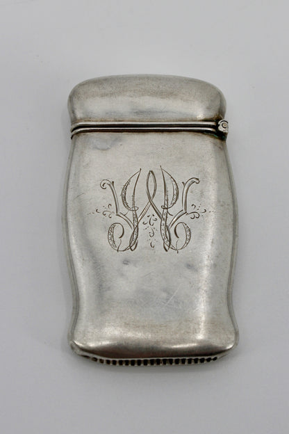 1900 Victorian Sterling Silver Match-Safe