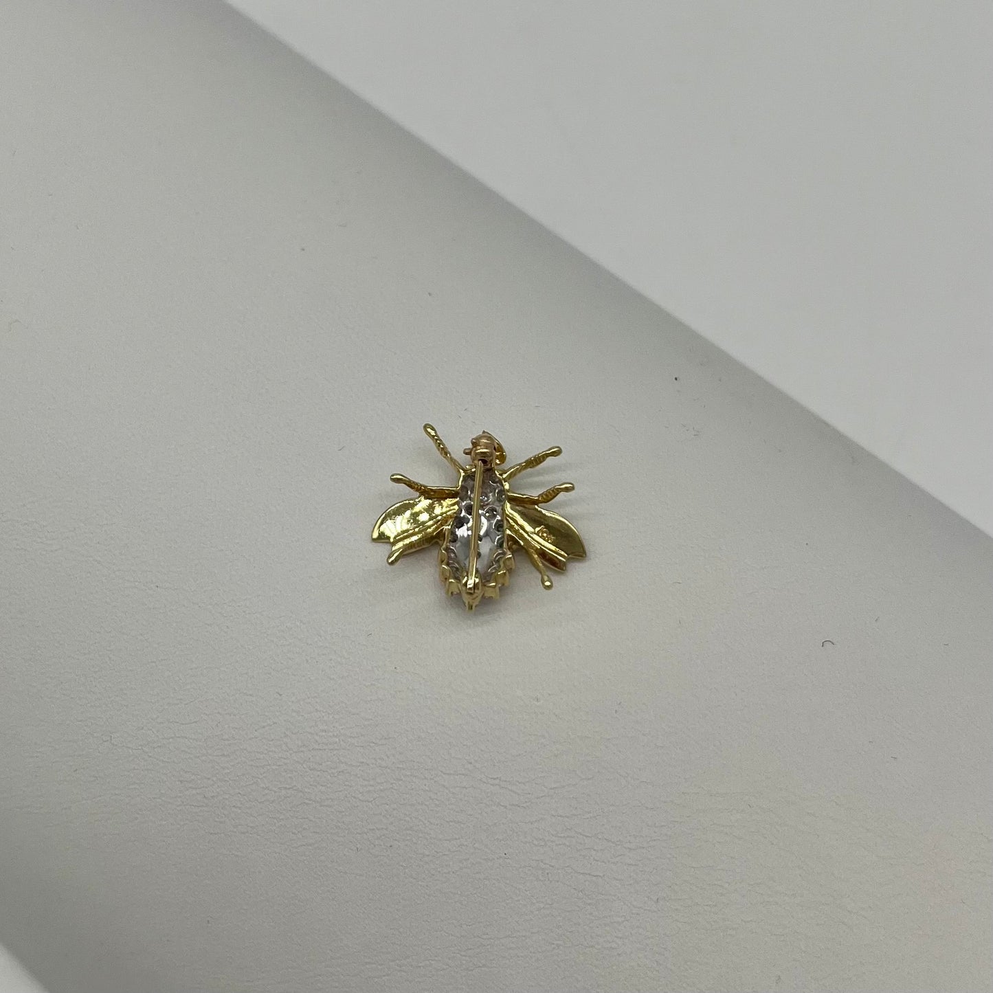 Diamond 'Queen Bee' Brooch, 0.6 CTW 10K Gold