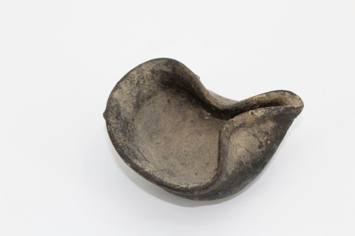 Primitive Cappadocian Terracotta  Oil Lamp