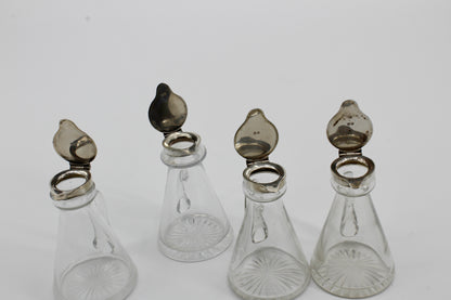 Sterling Silver Whiskey Noggins- Set of 4