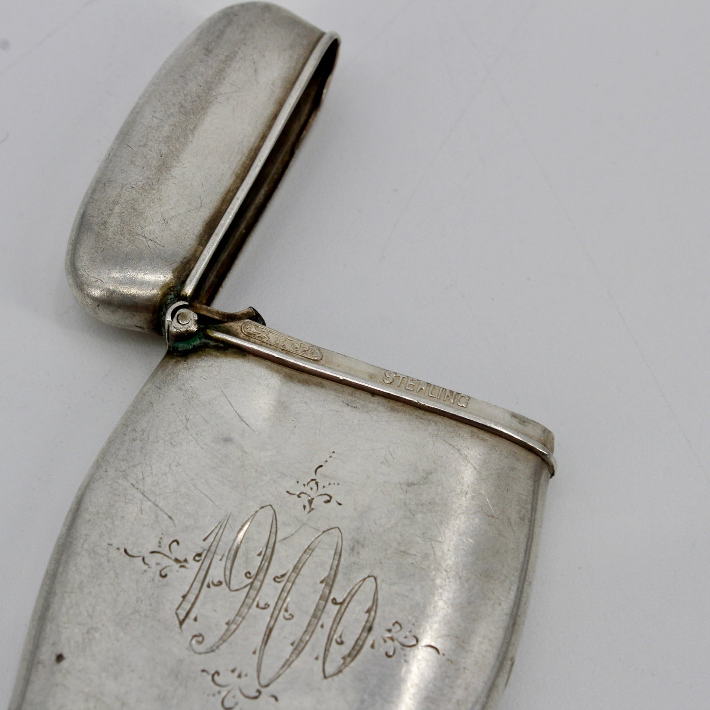 1900 Victorian Sterling Silver Match-Safe