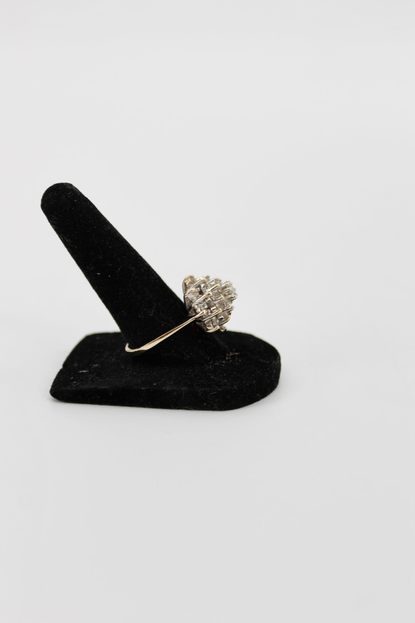 Antique Diamond Cluster Ring, 2.82 CTW 14K Gold