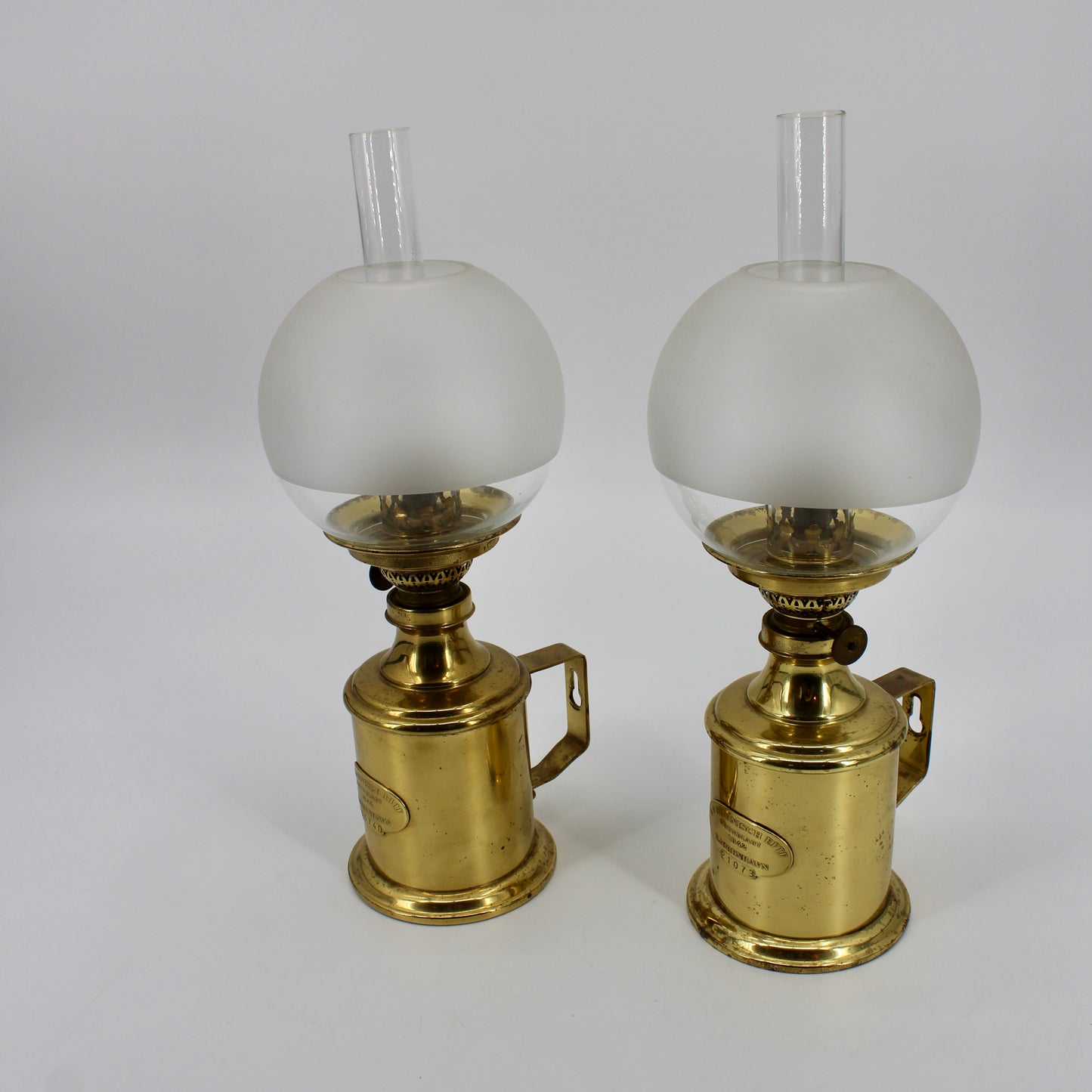 Engineers Lamp Pair by GV Harnisch