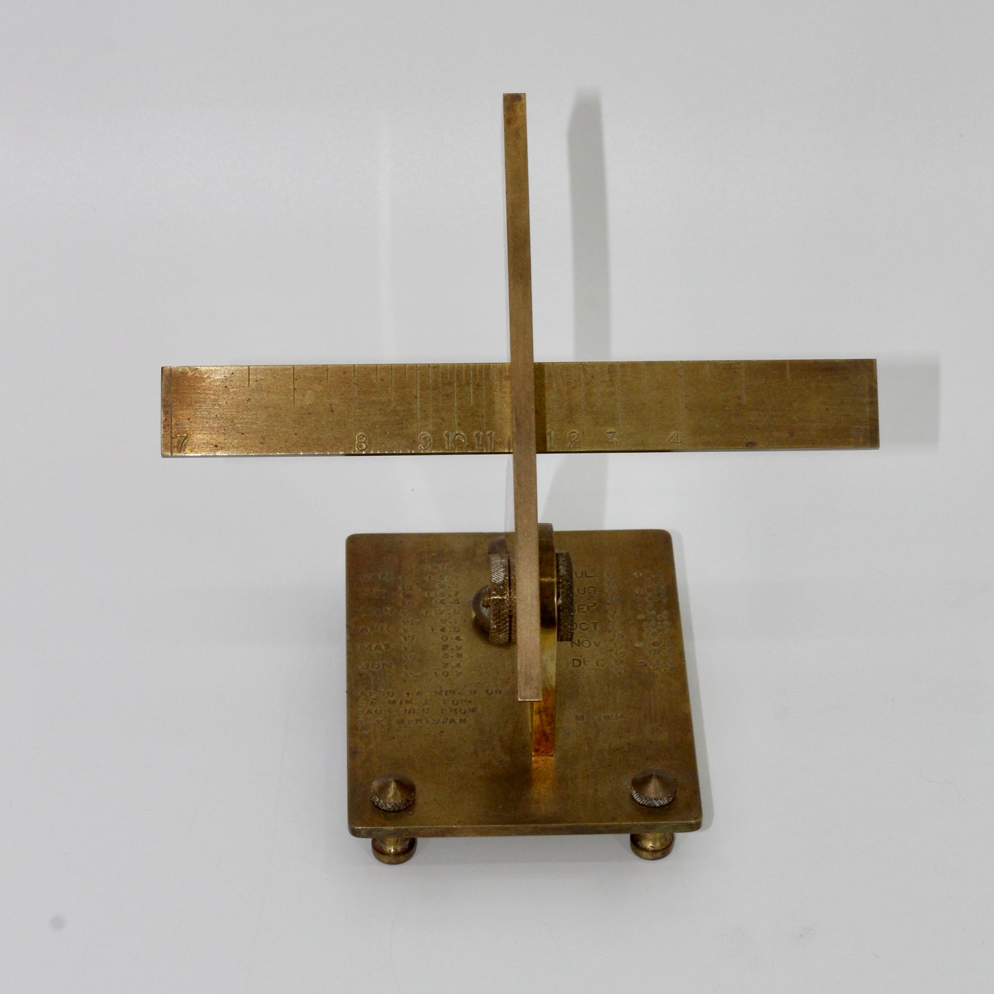 1954 American Polar Sundial & Compass