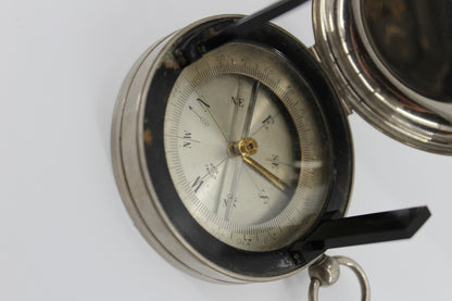 French Pocket Transit & Inclinometer, c.1900