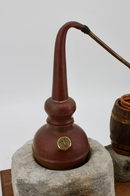 Miniature Operational Pot Still (Custom-Build)