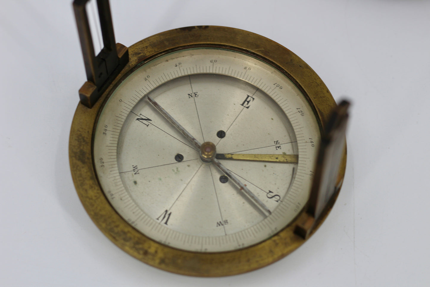 Antique Suspension Surveyors Compass, c.1900