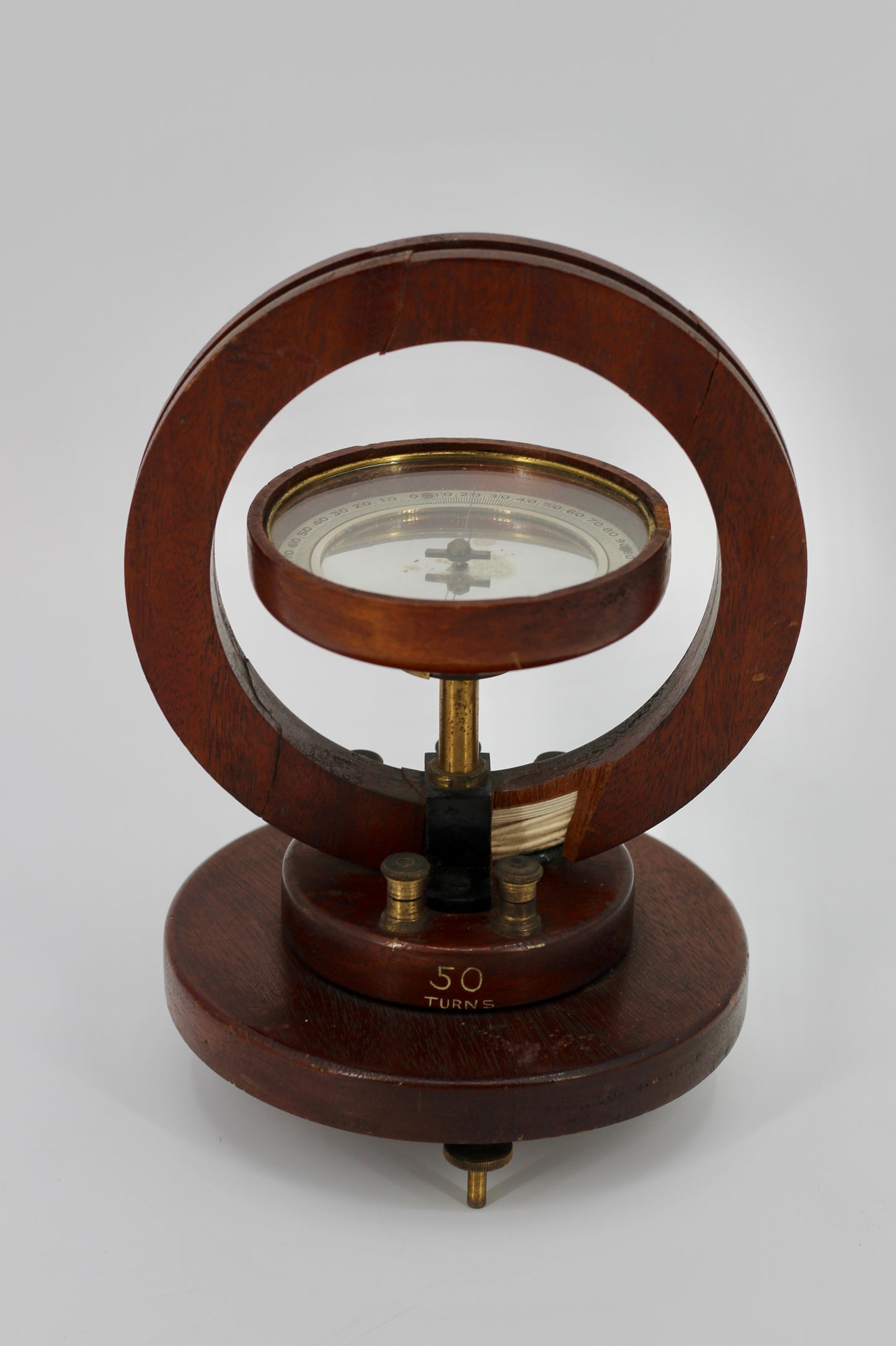 Tangent Galvanometer by W.B. Nicolson (Cloched)