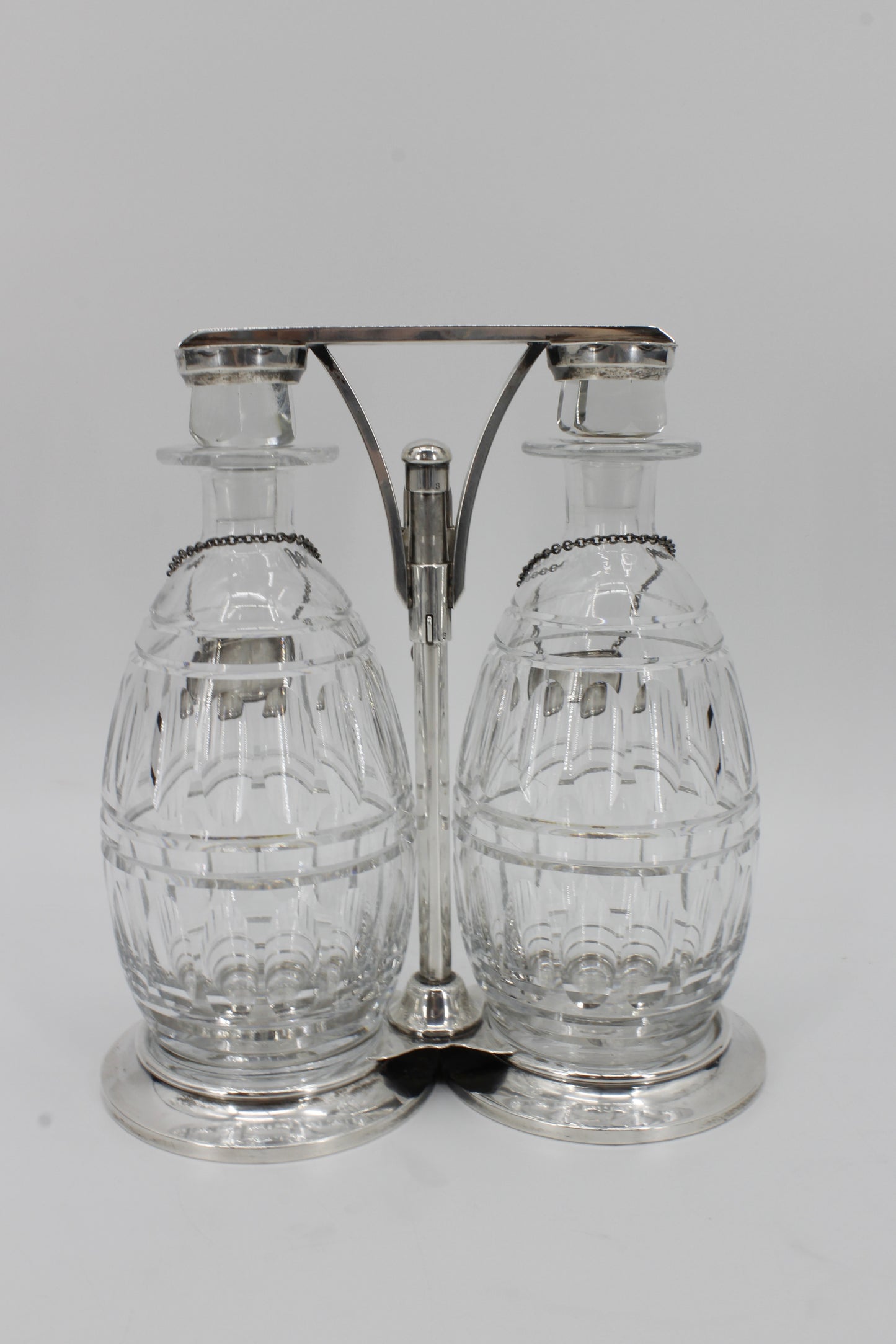 Tiffany & Co. Tantalus Set with Lock & Key