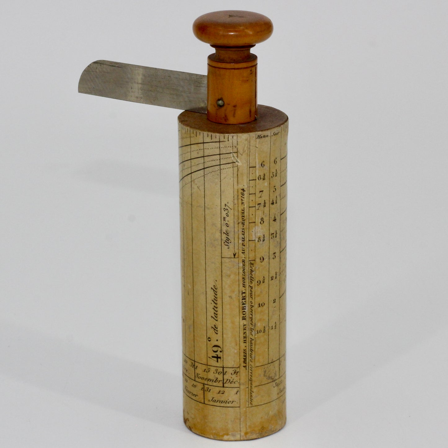 Pillar Dial by Henri Robert, c.1840
