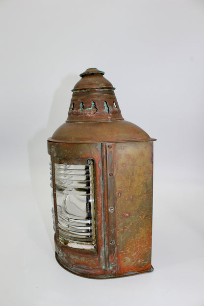 Copper Perko De-Lite Ship's Lantern-Early Pair