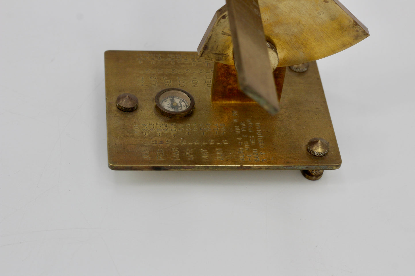 1954 American Polar Sundial & Compass