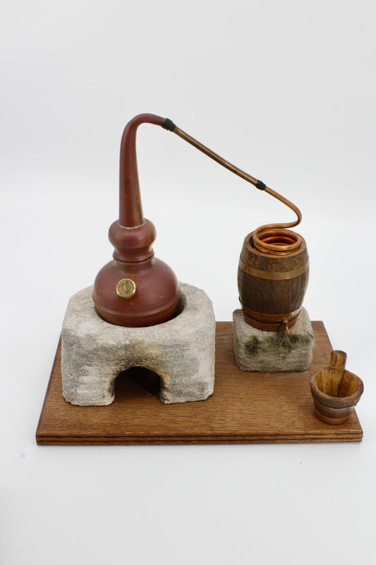 Miniature Operational Pot Still (Custom-Build)