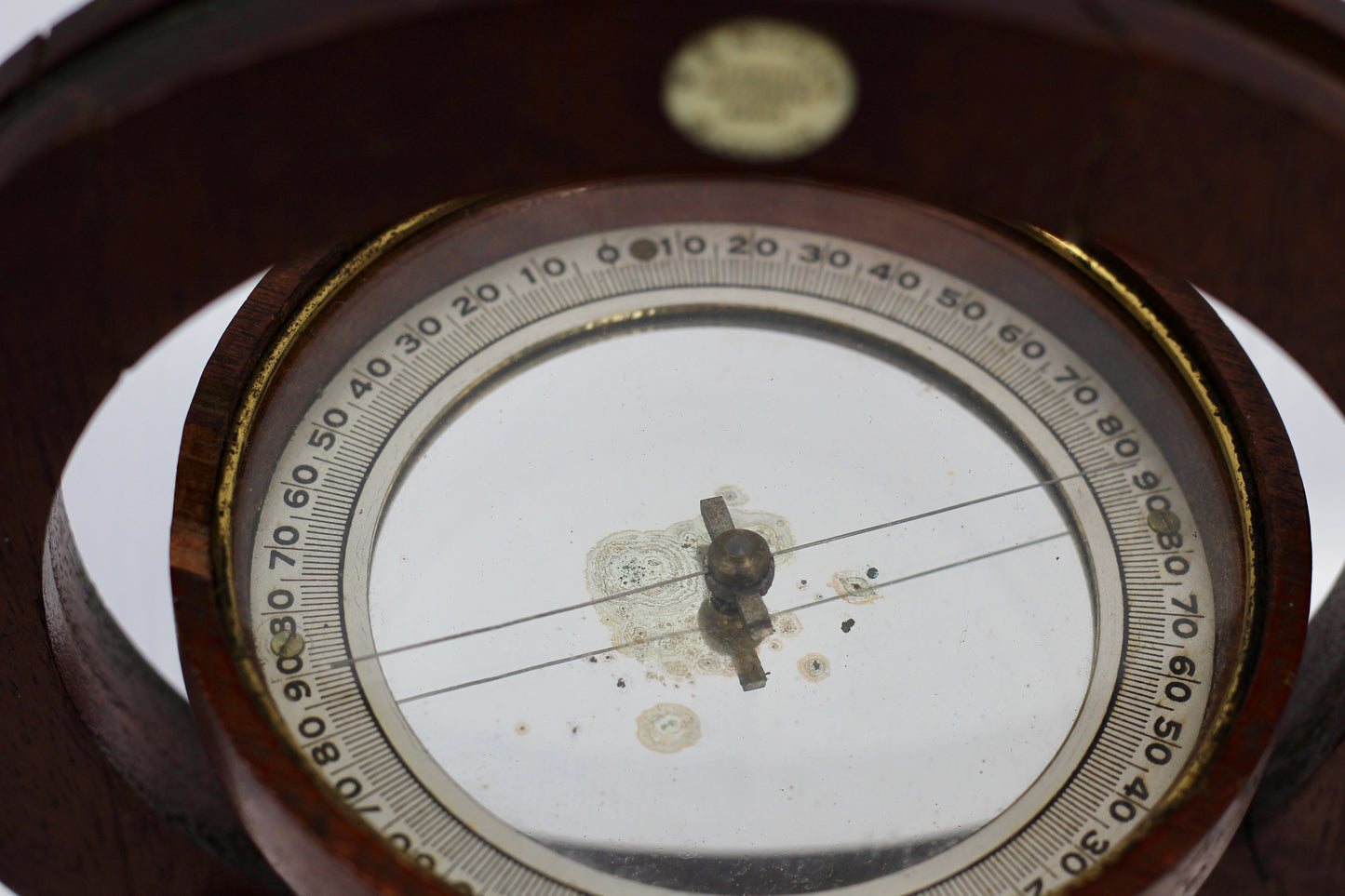 Tangent Galvanometer by W.B. Nicolson (Cloched)