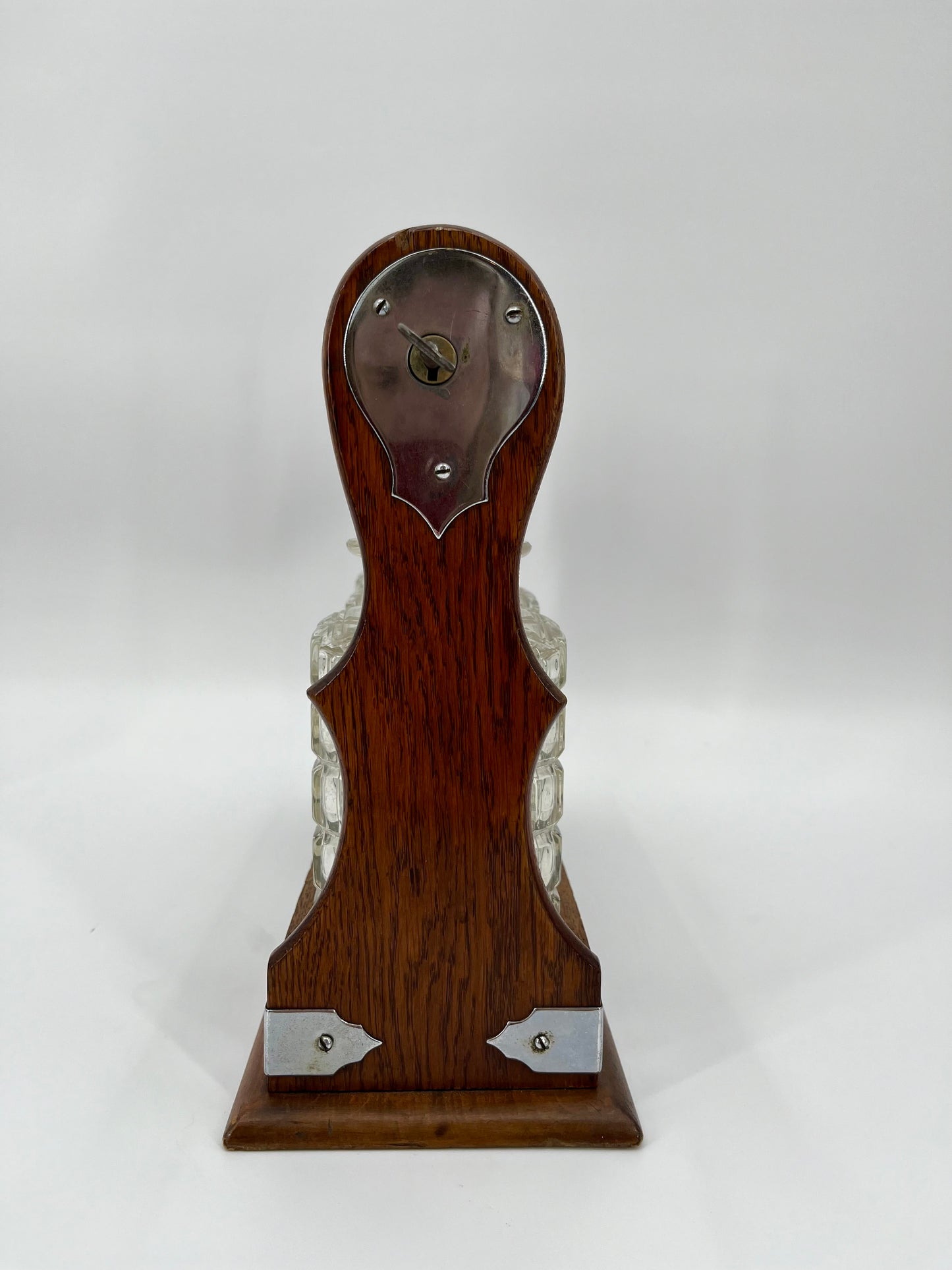 Complete 19th Century Tantalus Set (With Key)