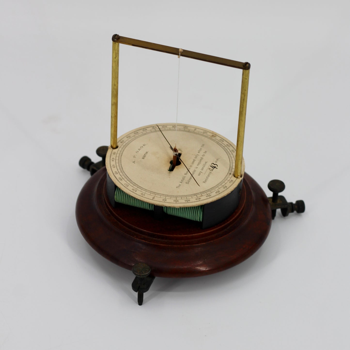 Astatic Galvanometer by A.P. Gage Boston, c.1880-1900