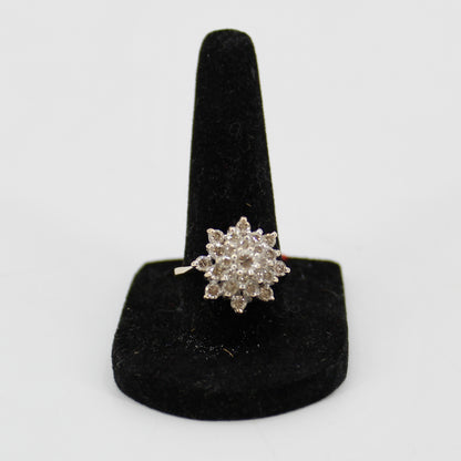 Antique Diamond Cluster Ring, 2.82 CTW 14K Gold