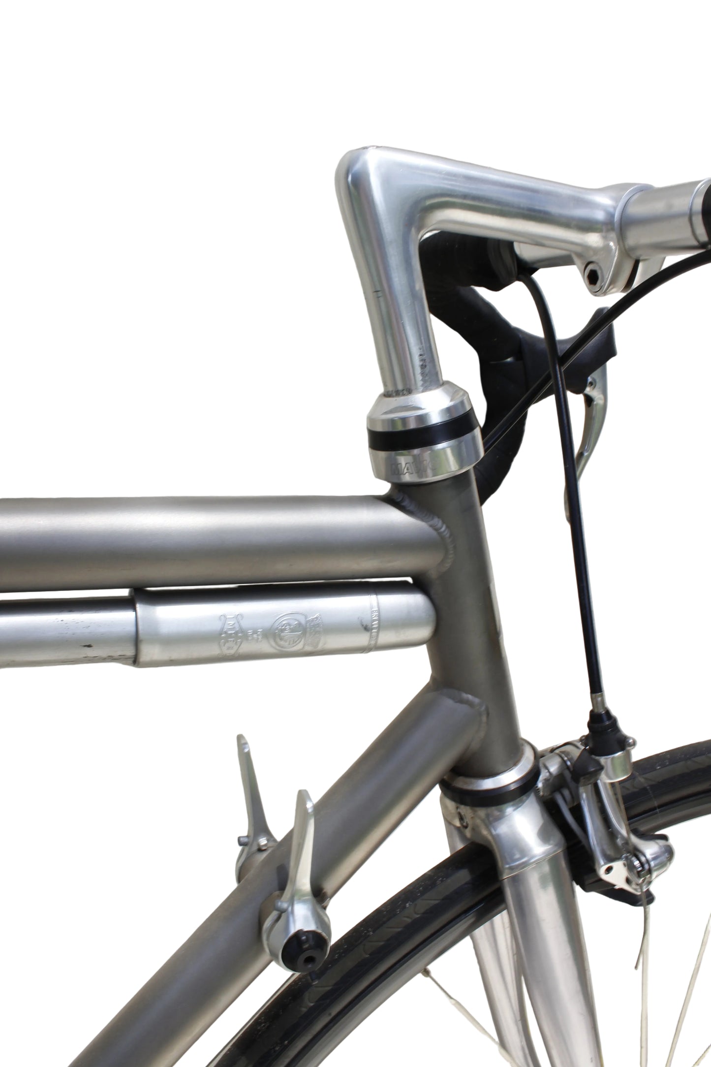 Custom-Built French Titanium Bicycle