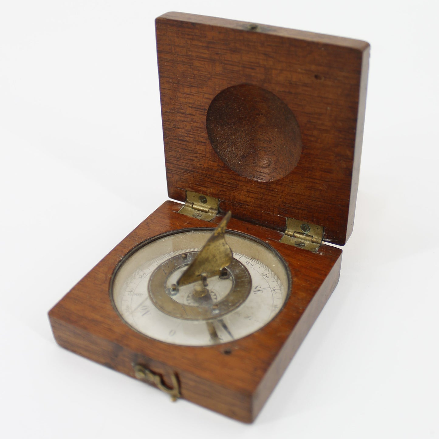 French 'New World' Travelers' Horizontal Sundial, c.1830
