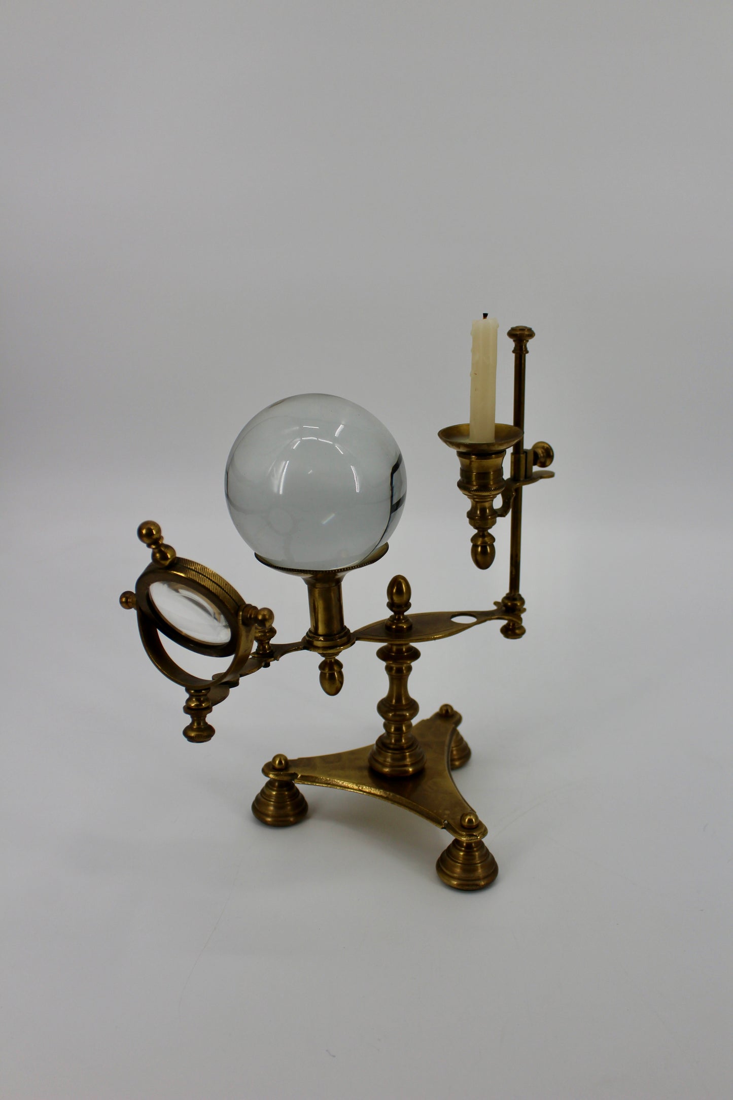 Antique Microscope Lamp