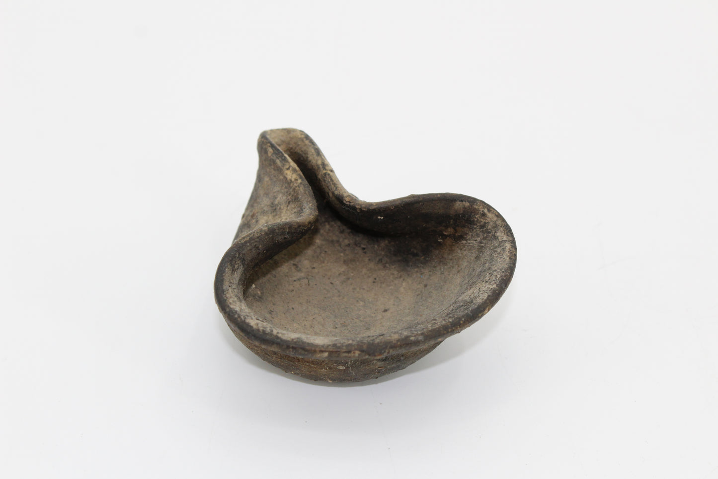 Primitive Cappadocian Terracotta  Oil Lamp
