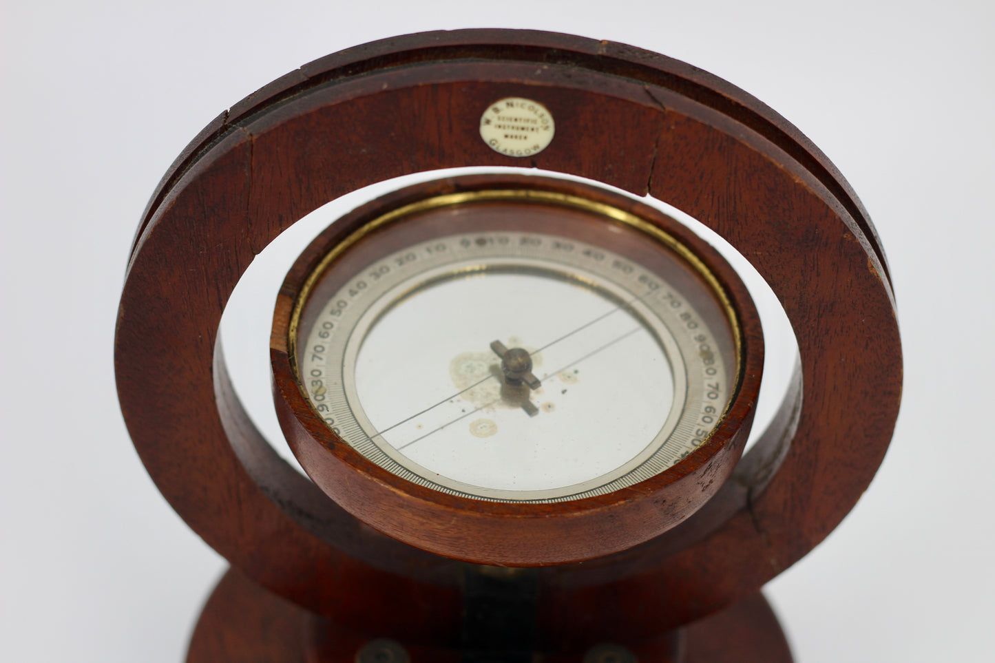 Tangent Galvanometer by W.B. Nicolson (Cloched)