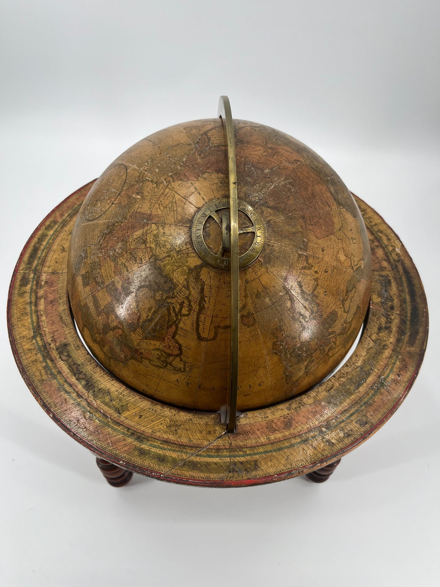 1870's H.B. Nims & Co. Terrestrial Globe