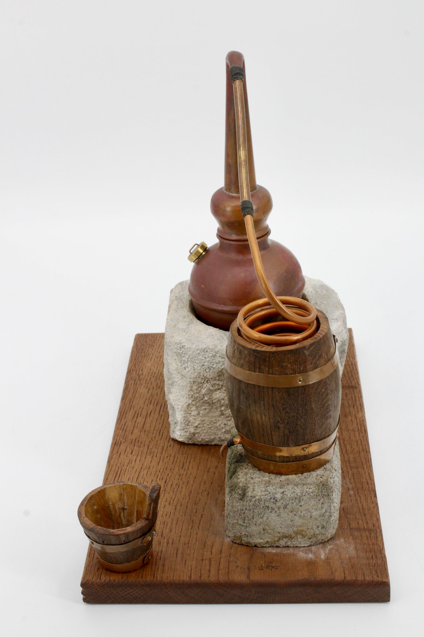 Miniature Operational Pot Still (Custom-Build)