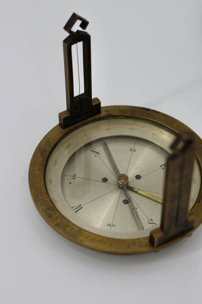 Antique Suspension Surveyors Compass, c.1900