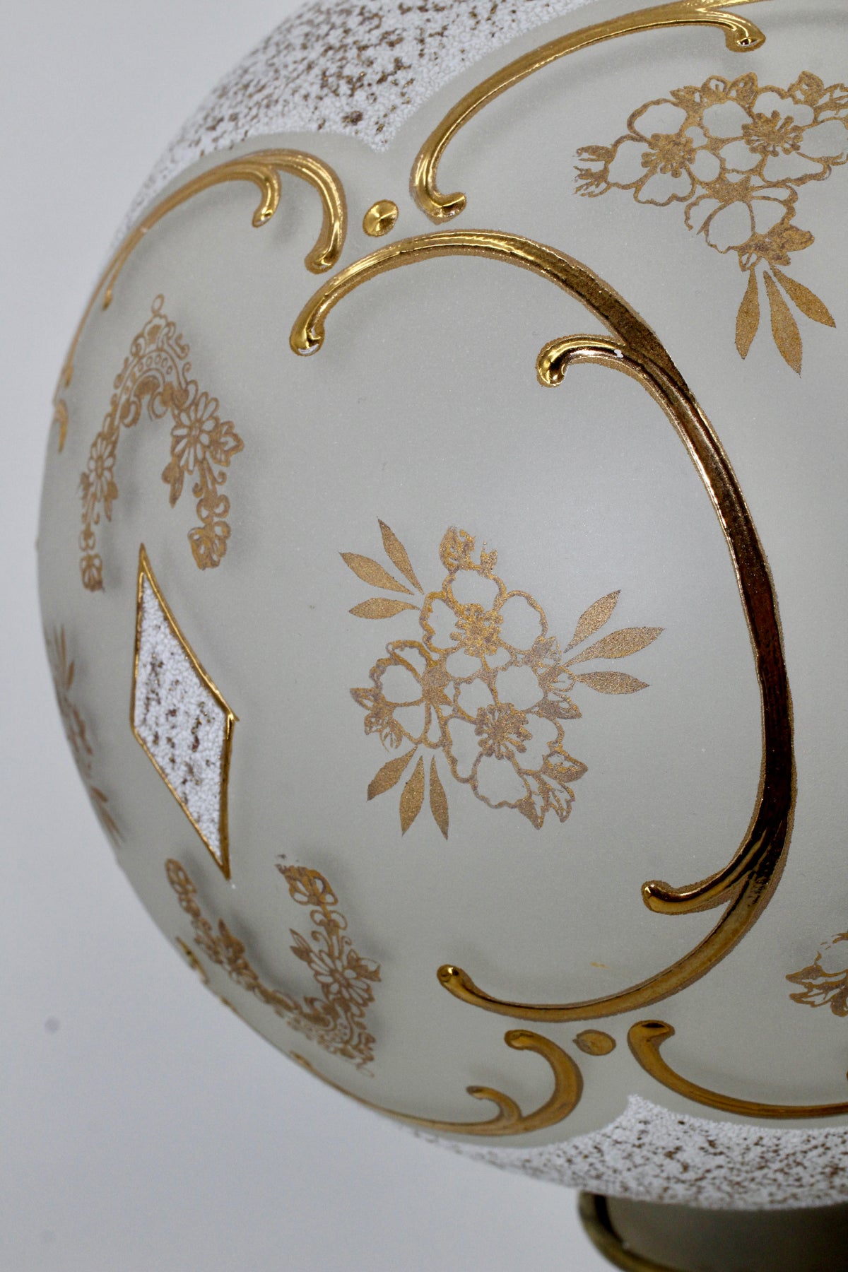 1895 Gilded Crystal Corinthian Banquet Lamp by Edward Miller
