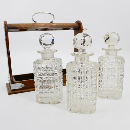 Complete 19th Century Tantalus Set (With Key)