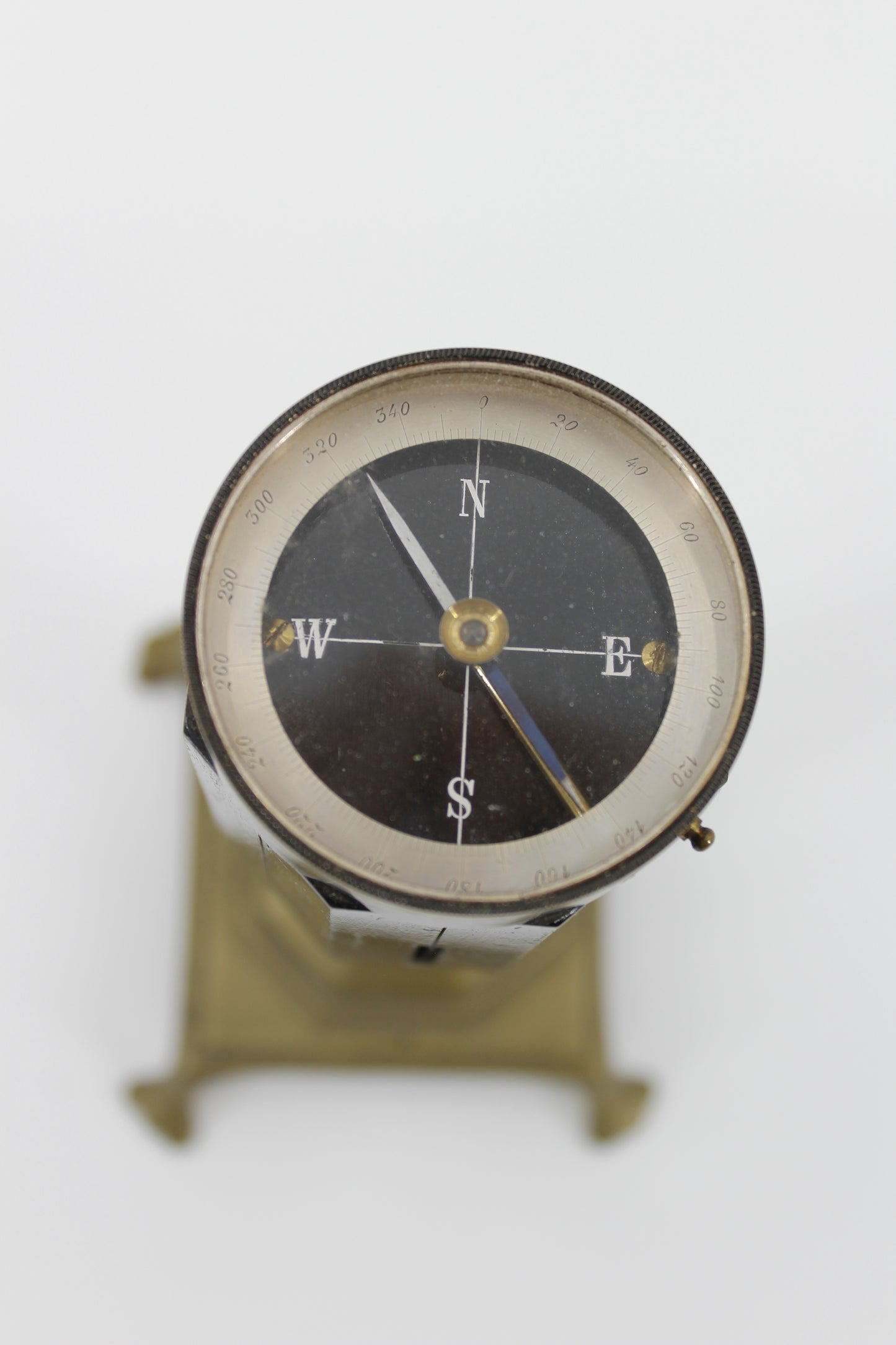 Antique Equerre Surveyors Cross Staff- Boxed Set
