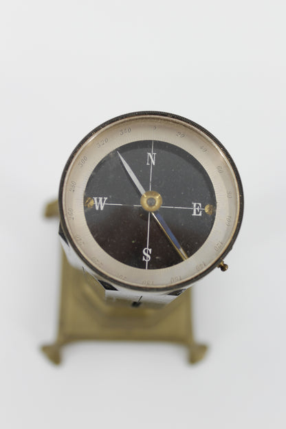 Antique Equerre Surveyors Cross Staff- Boxed Set