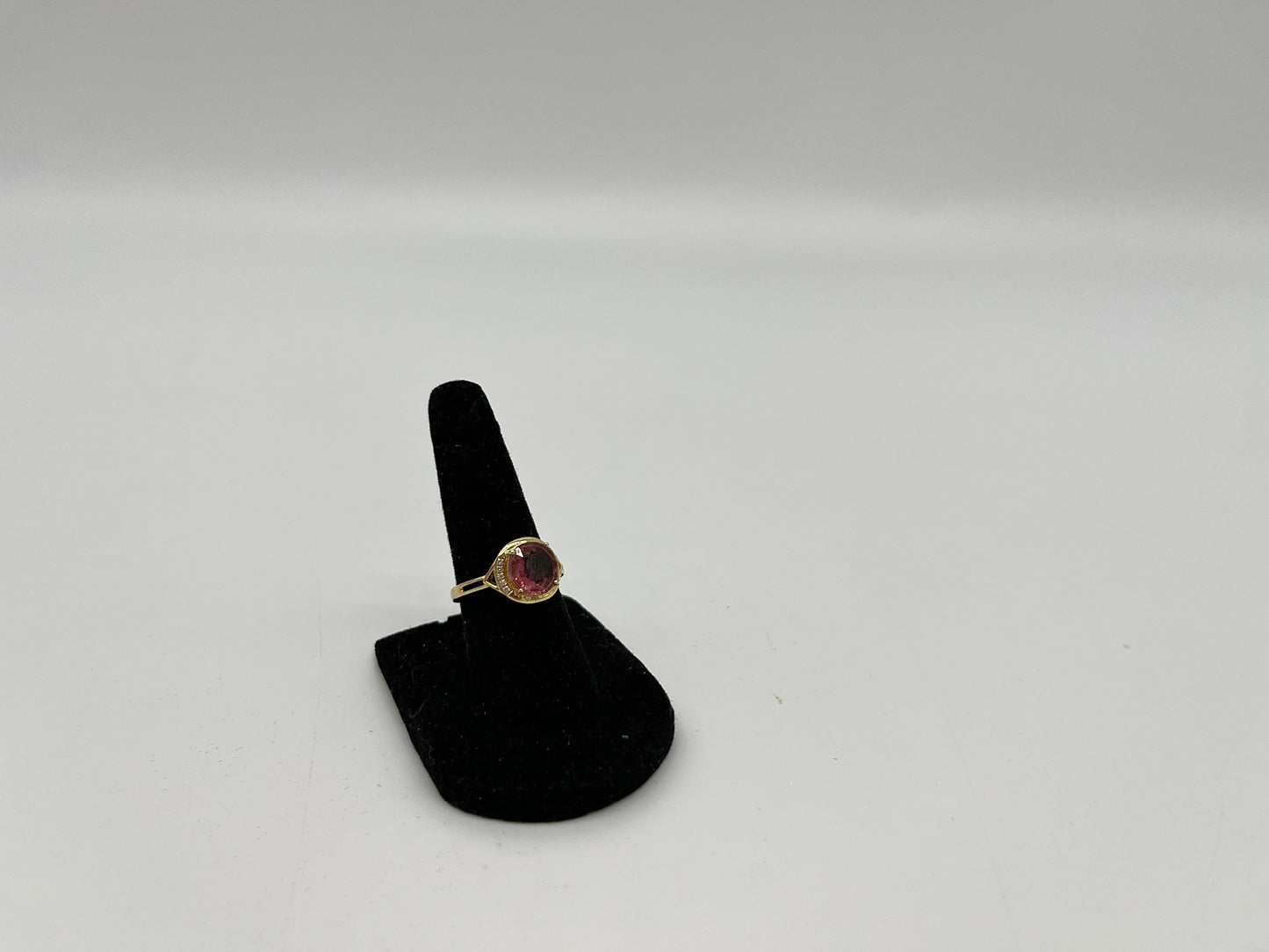 Pink Tourmaline & Diamond Ring, 2 CTW 14K Gold