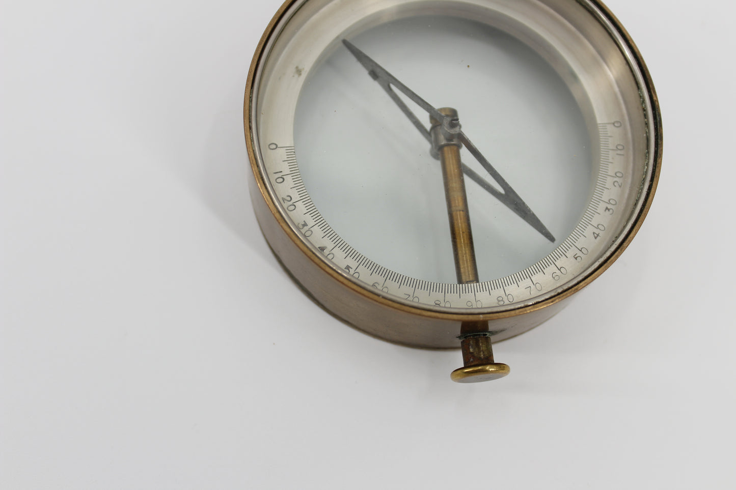 1870's Brass Miners' Ring Dial by W & L.E. Gurley