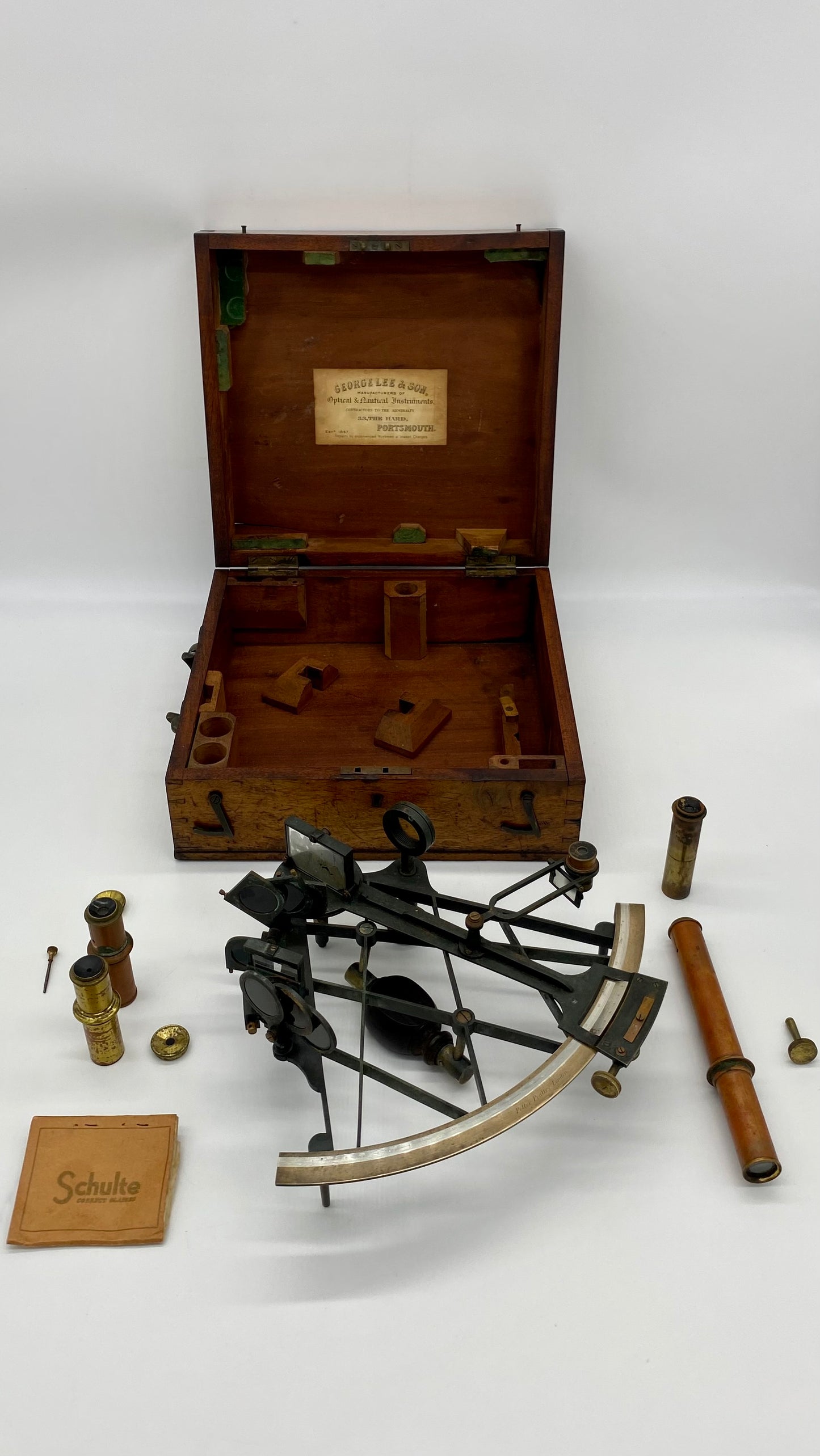 HM Coast Guard Station Officers' Sextant- G.A. Sherman