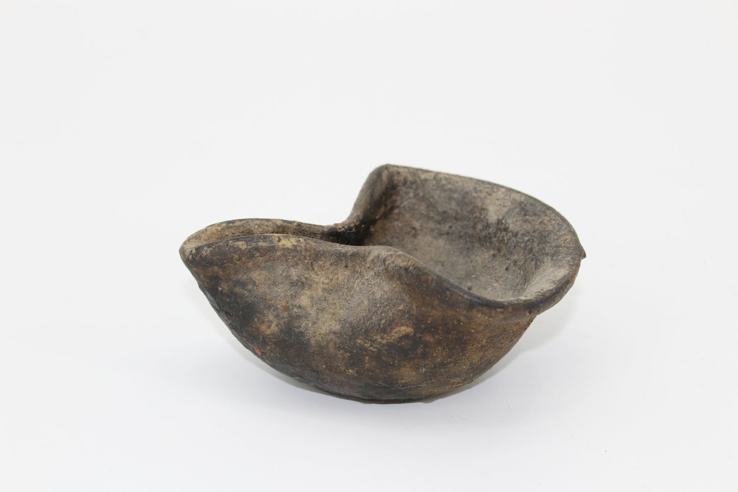Primitive Cappadocian Terracotta  Oil Lamp