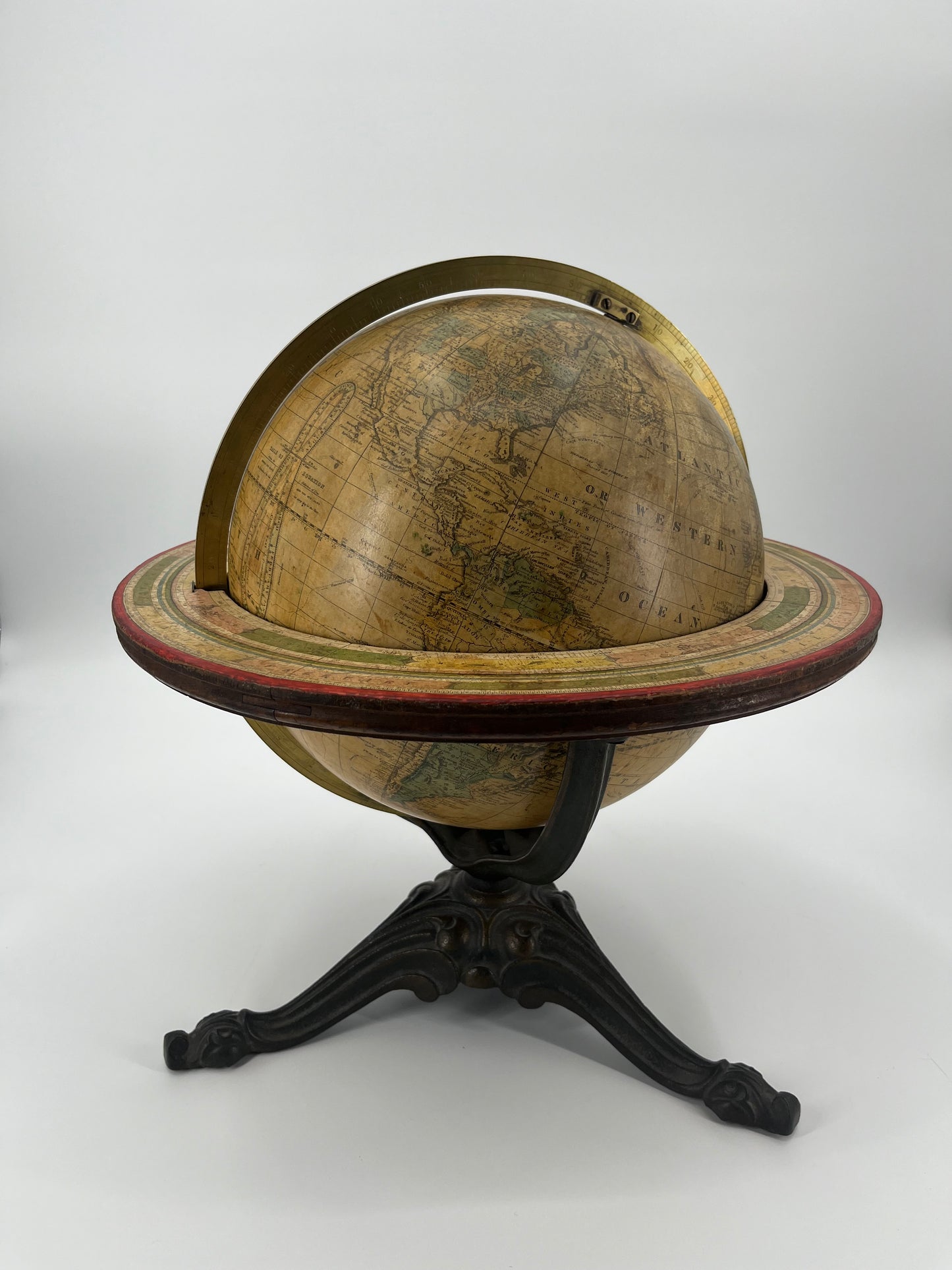 H.B. Nims & Co. Terrestrial Globe, c.1880-1885