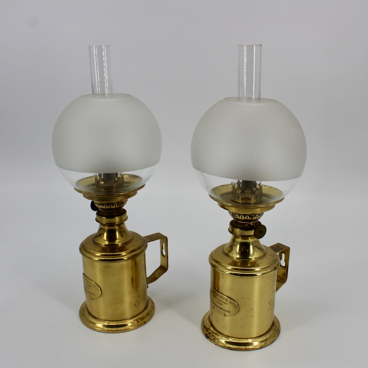 Engineers Lamp Pair by GV Harnisch