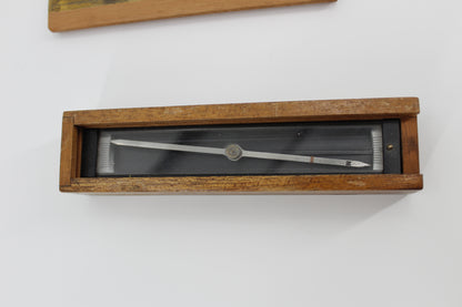 Cased Trough Compass by Hilger & Watts, Ltd.