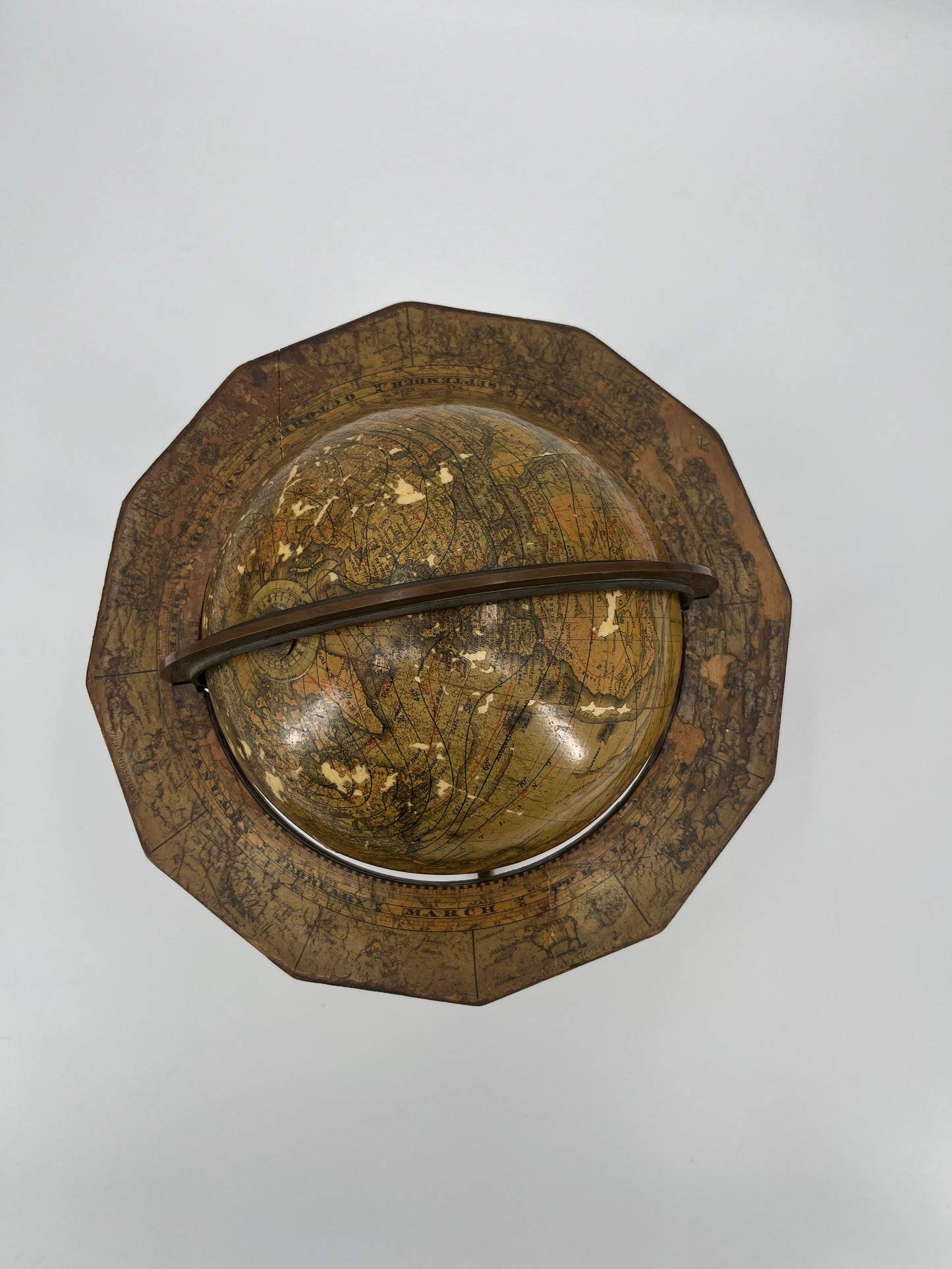 1880's Andrews Terrestrial Globe