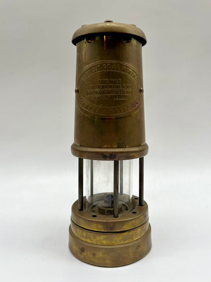 Vintage British Coal Mining Co. Miner's Lamp